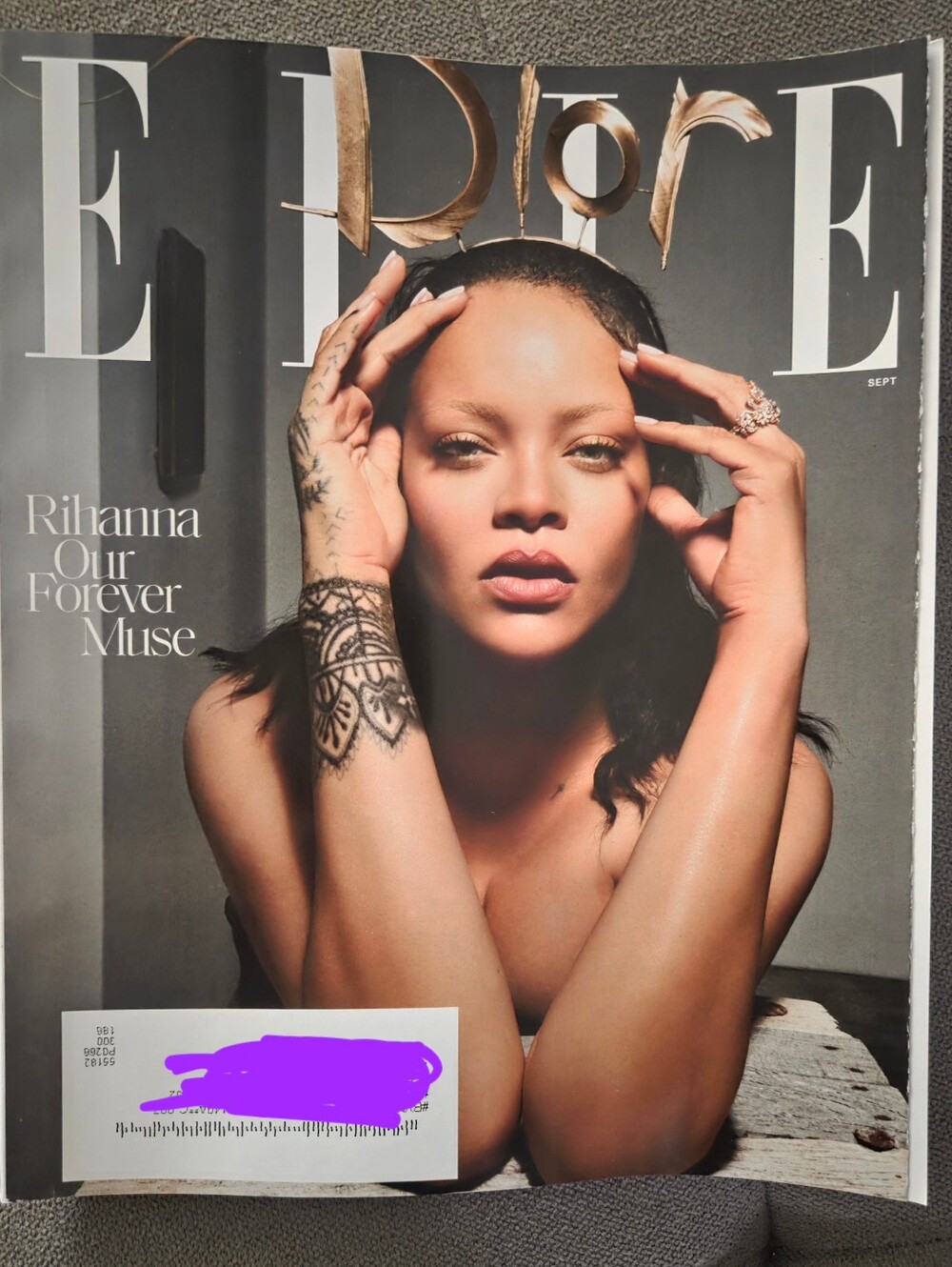 ELLE Magazine September 2026 Rihanna